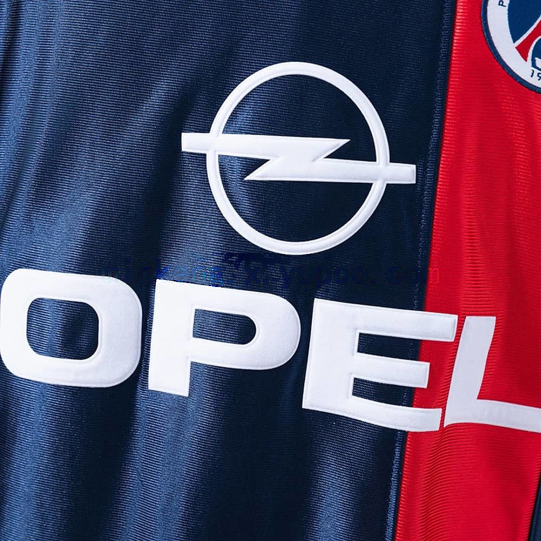 PSG 01_02 Home Long Sleeve Retro Jersey S-XXL 6