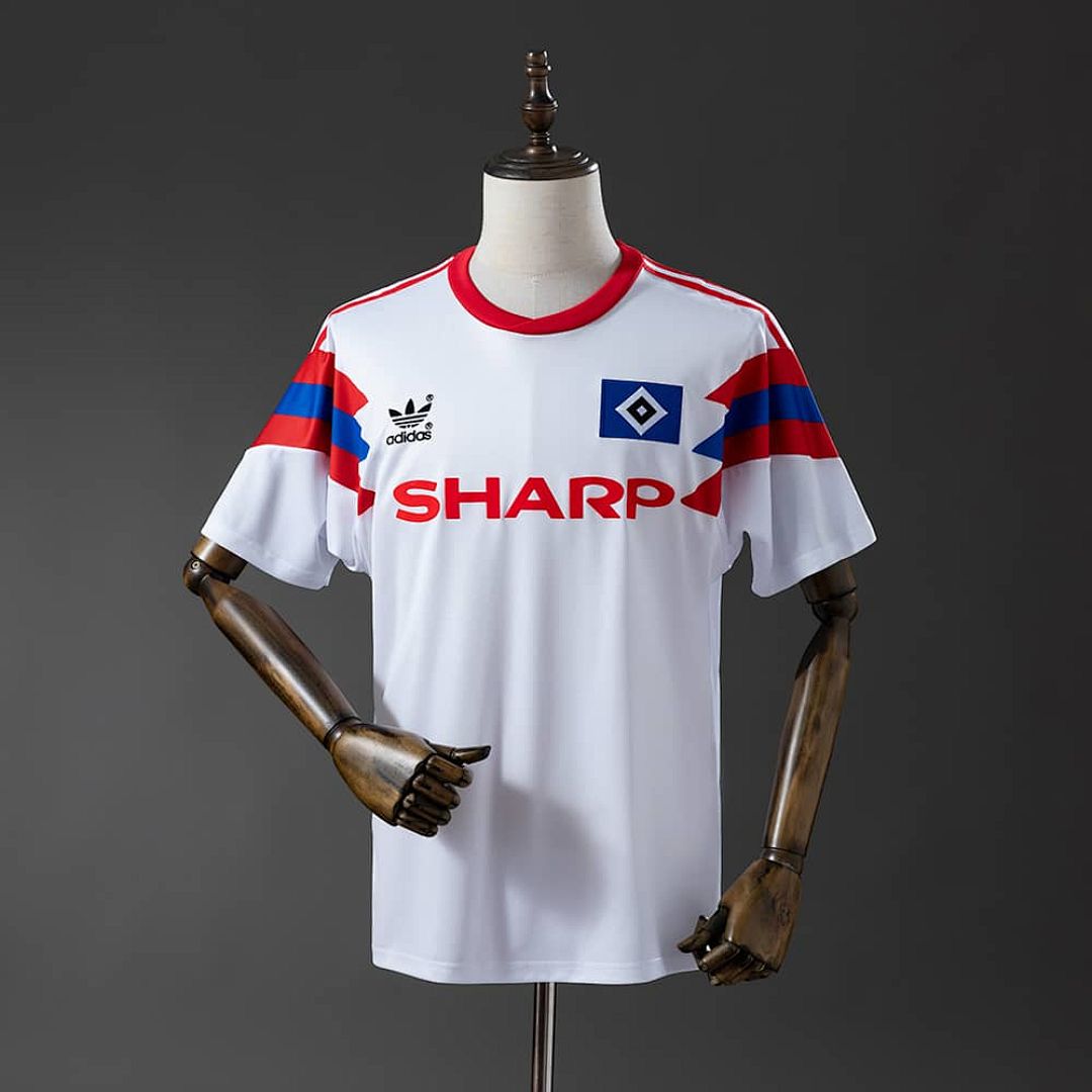Hamburger 90_91 Home Retro Jersey S-XXL