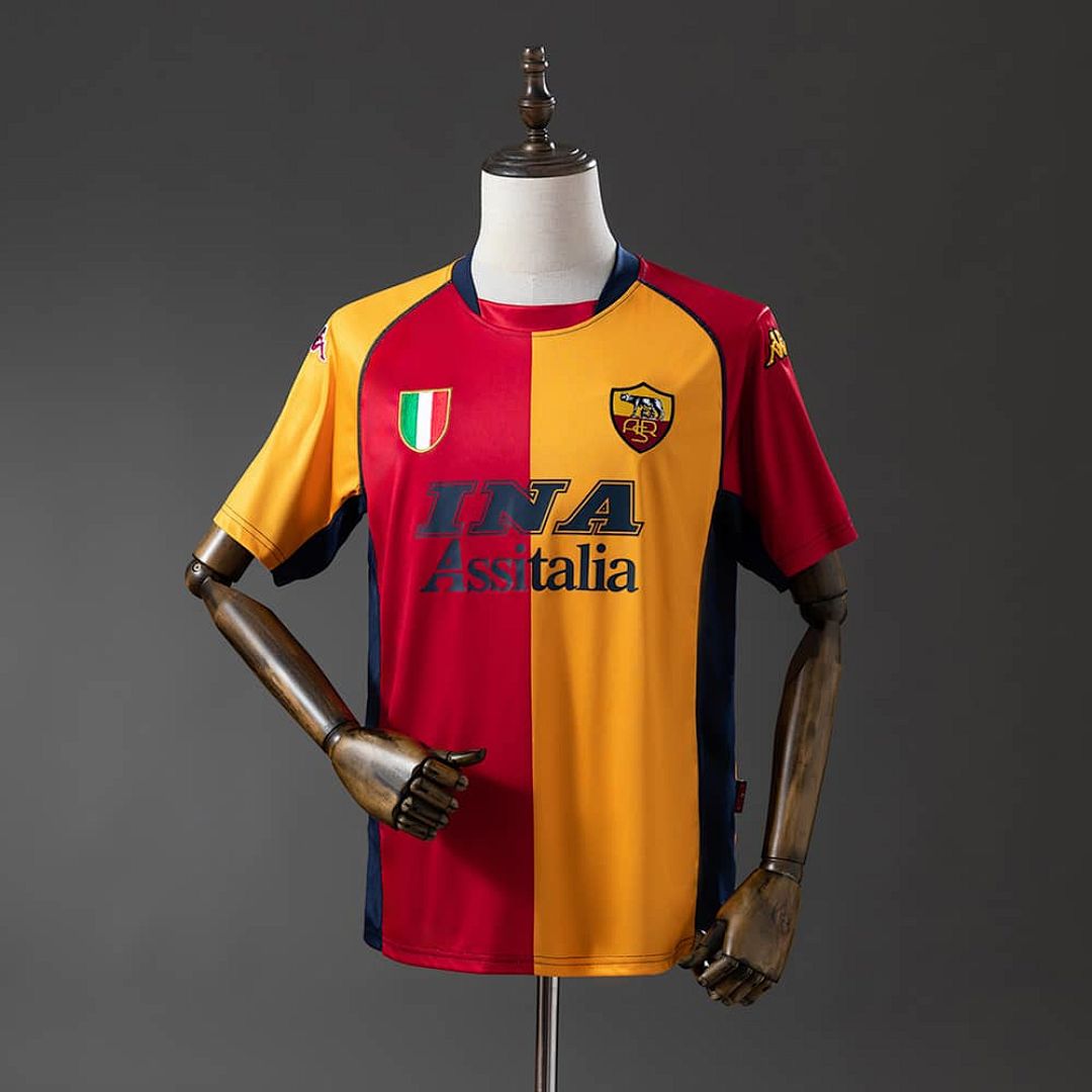 Roma 01_02 Champion Edition Retro Jersey S-XXL