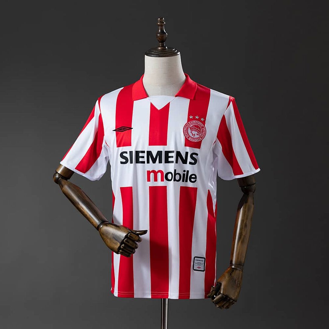 Olympiacos 04_05 Home Retro Jersey S-XXL