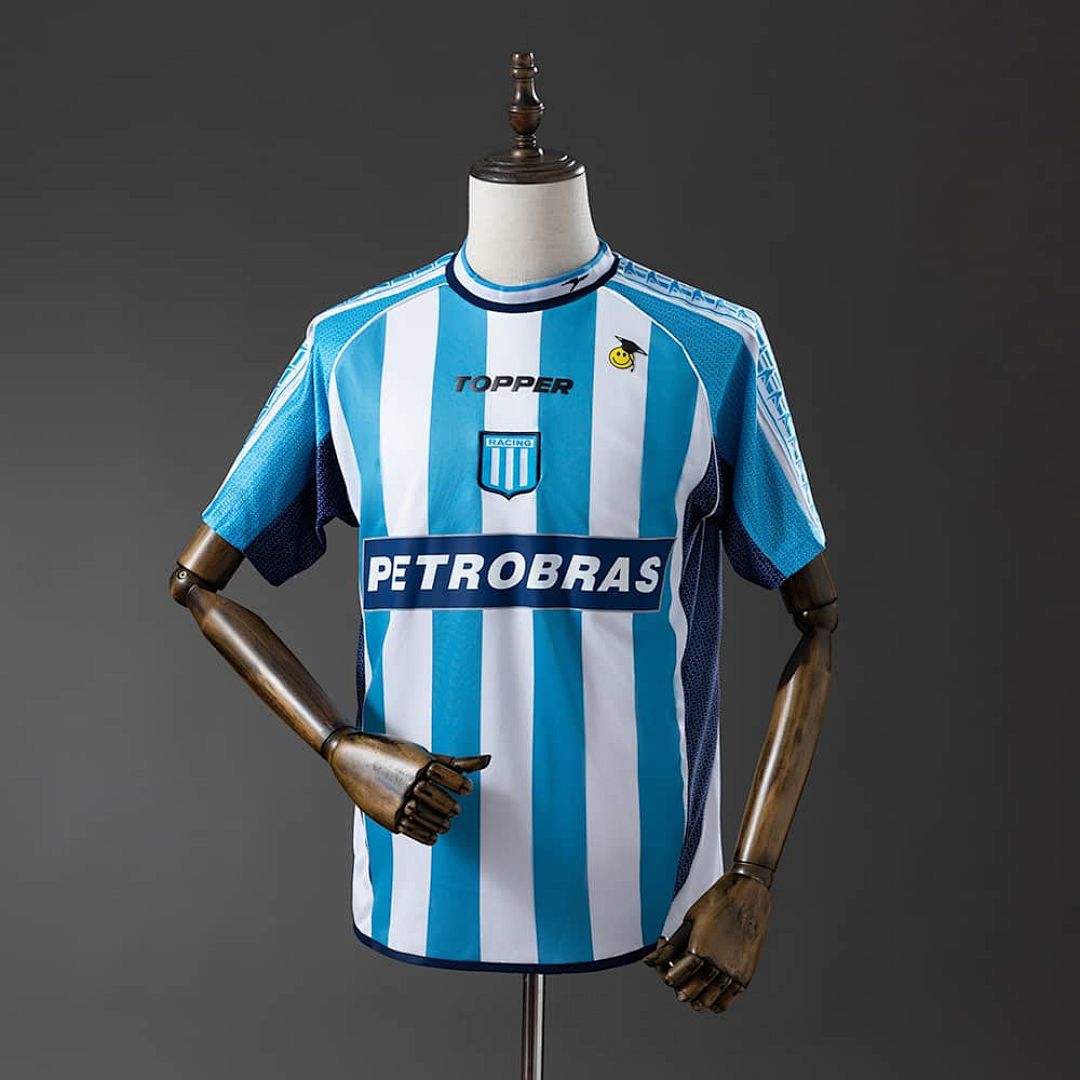 Racing Club de Avellaneda 02_03 Home Retro Jersey S-XXL