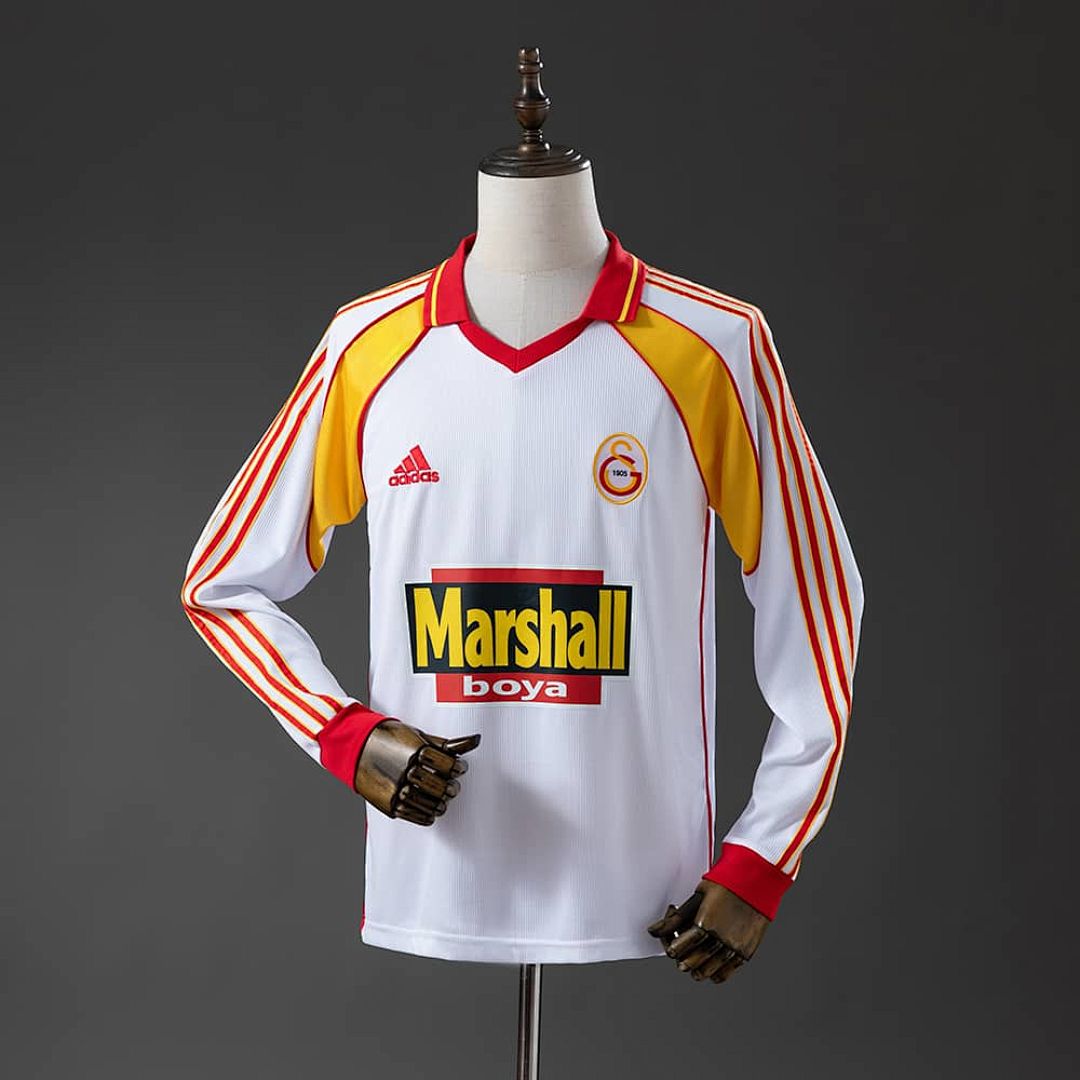 Galatasaray 99_00 Away Long Sleeve Retro Jersey S-XXL