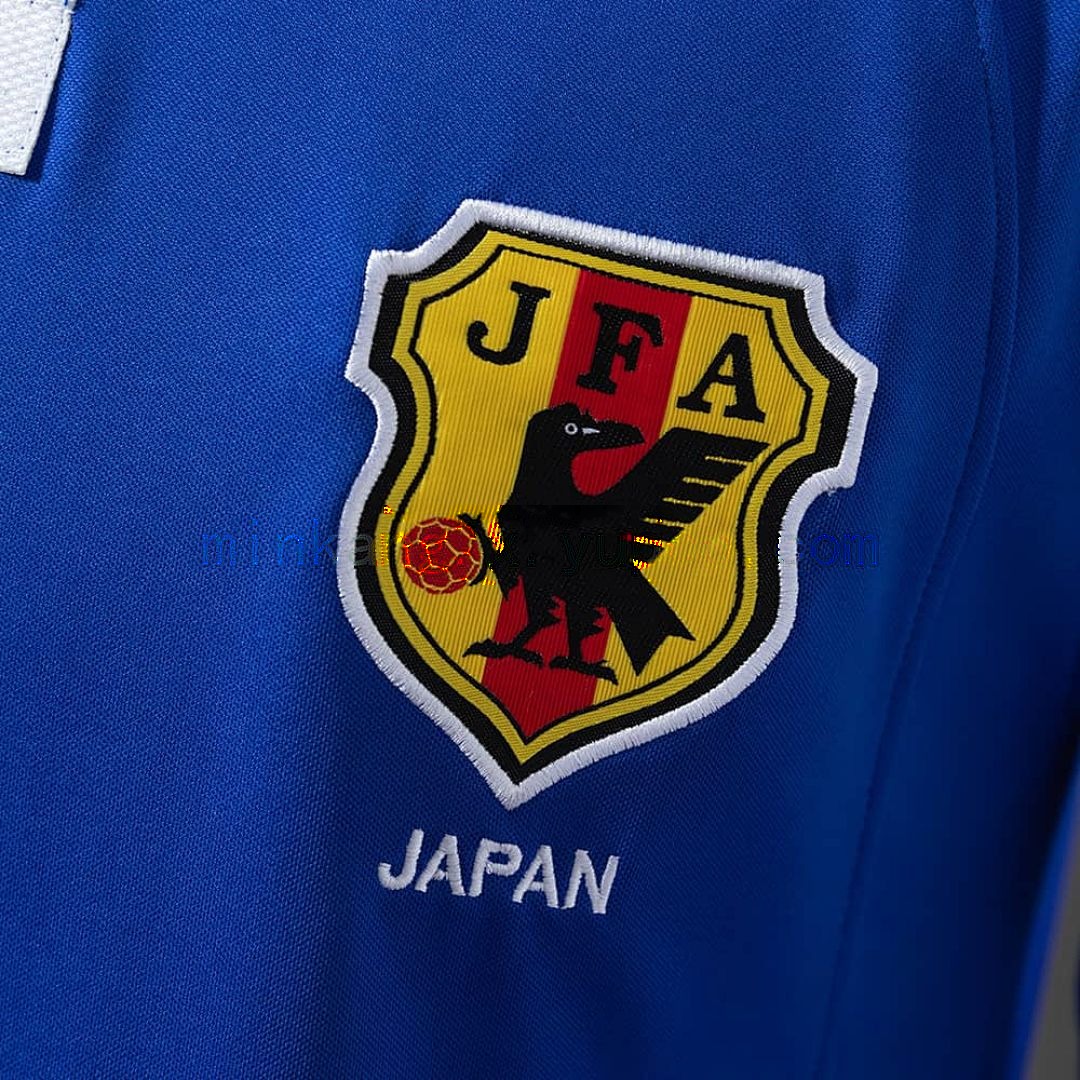Japan 2000 Home Long Sleeve Retro Jersey S-XXL 6