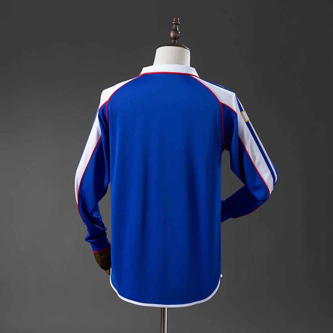 Japan 2000 Home Long Sleeve Retro Jersey S-XXL 8