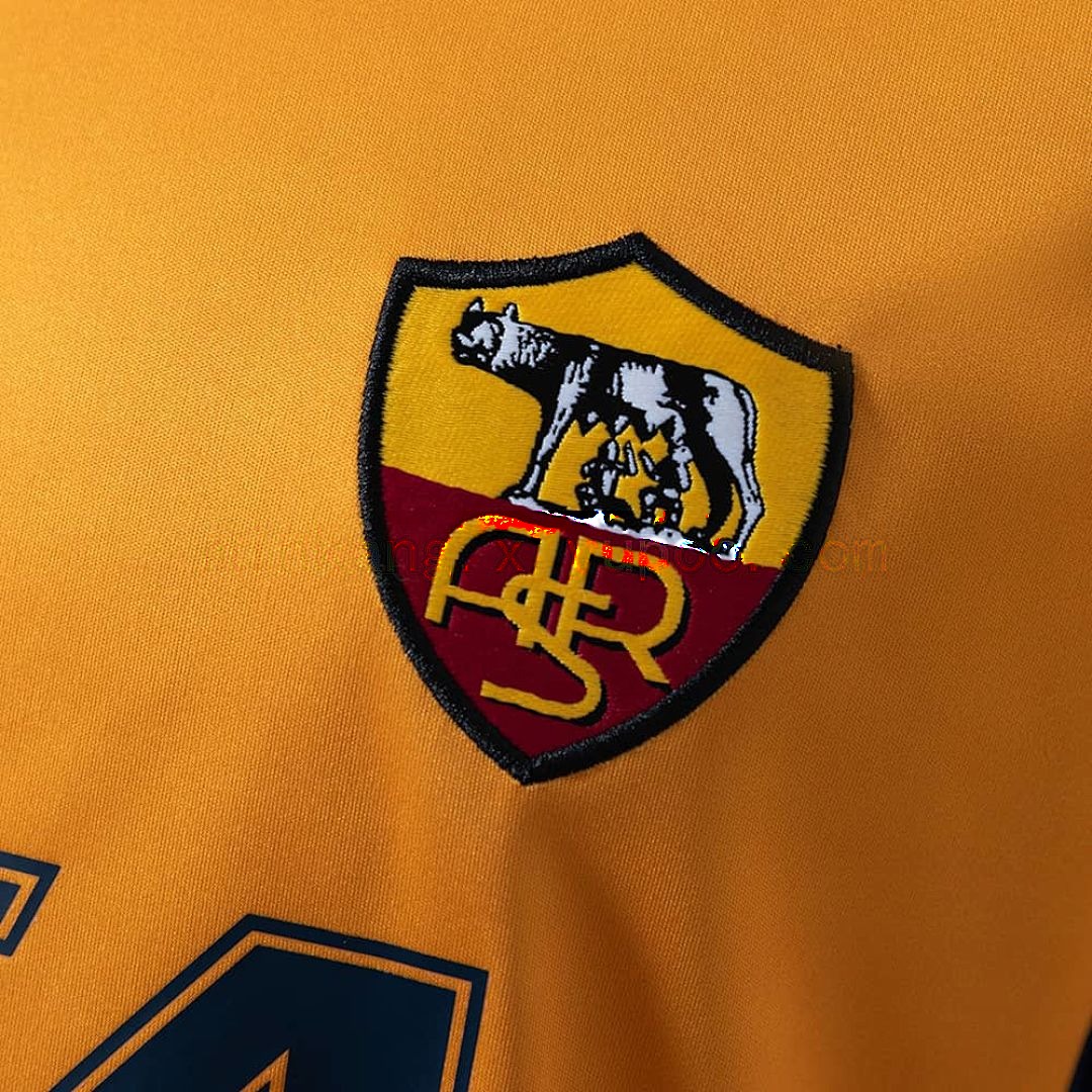 Roma 01_02 Champion Edition Long Sleeve Retro Jersey S-XXL 4