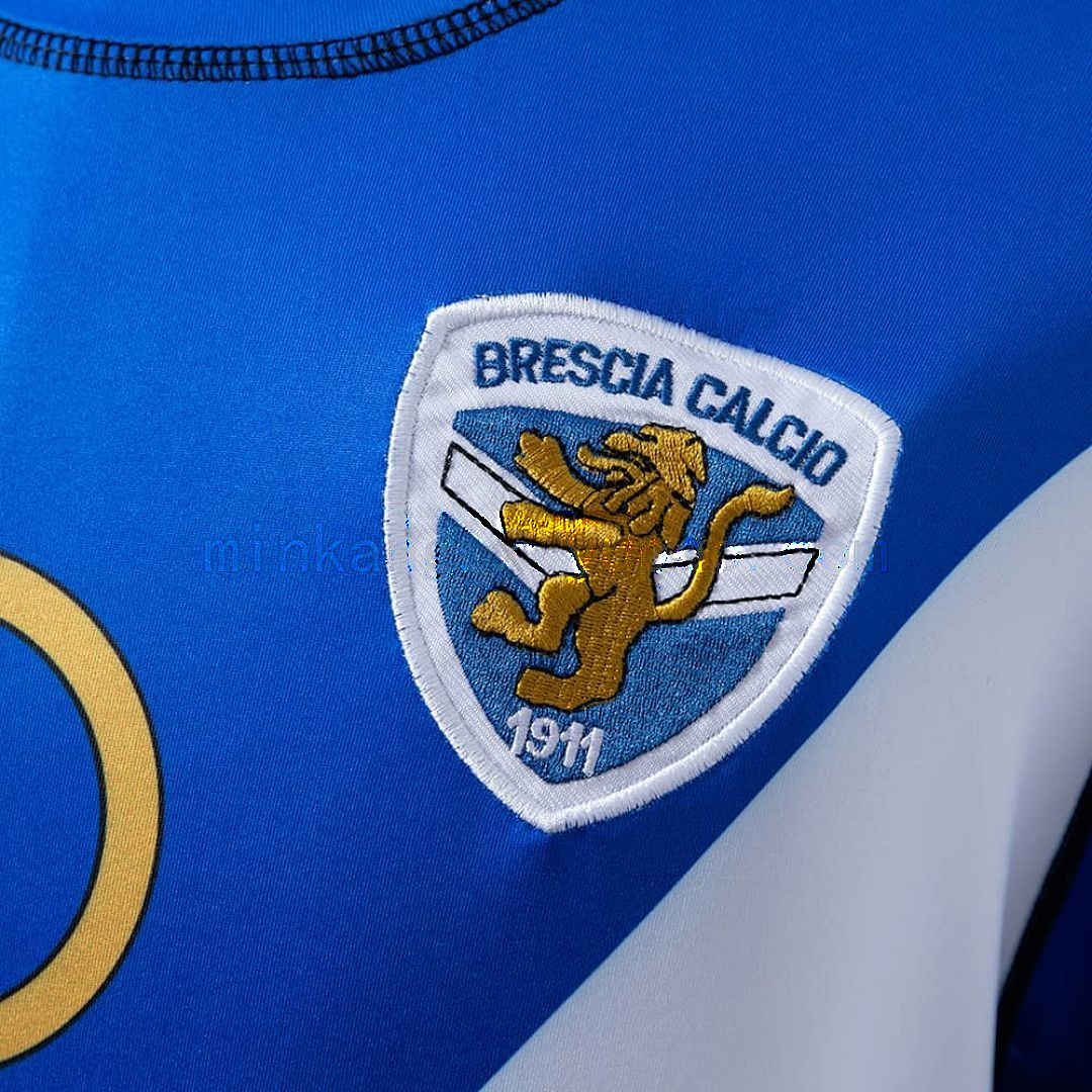 Brescia Calcio 2003 Home Long Sleeve Retro Jersey S-XXL 4
