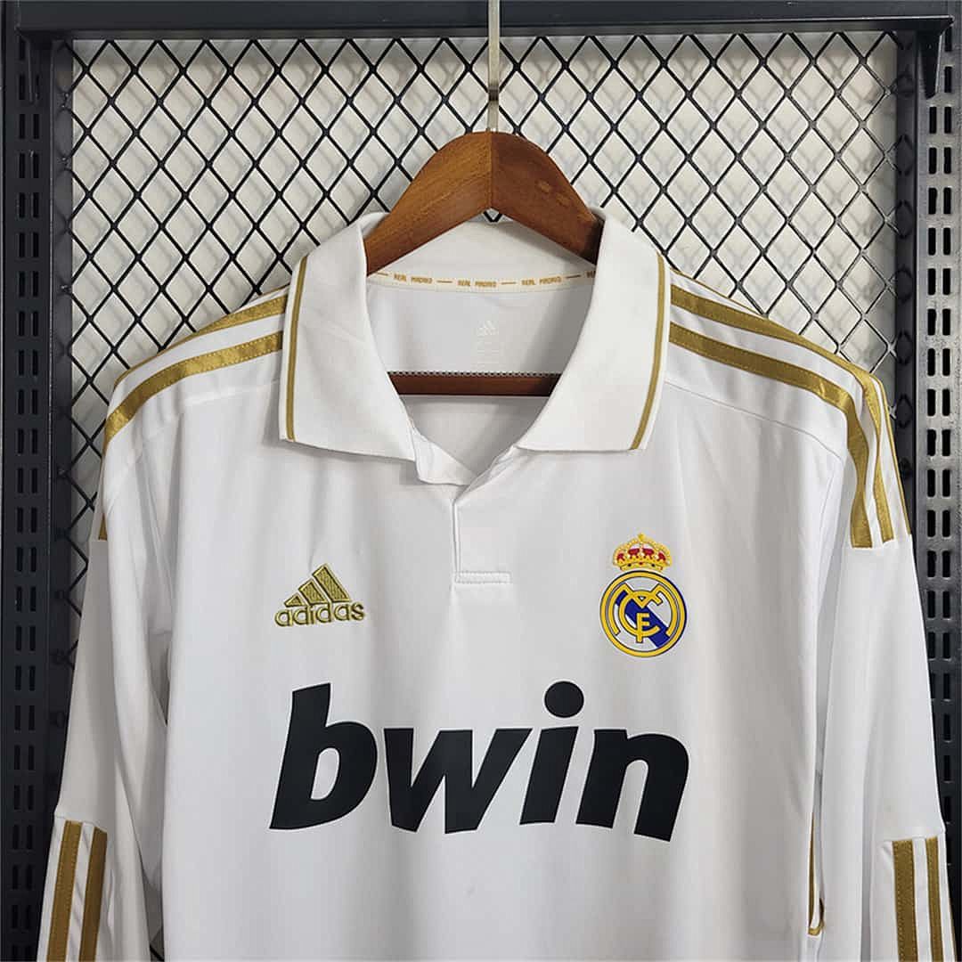 11-12 Real Madrid home long sleeve 10