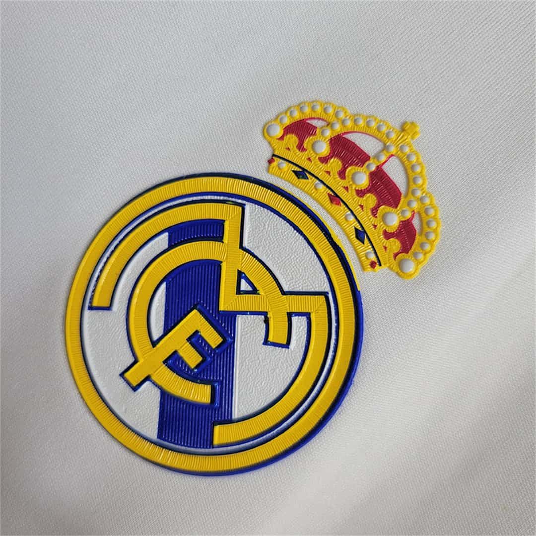 11-12 Real Madrid home long sleeve 12