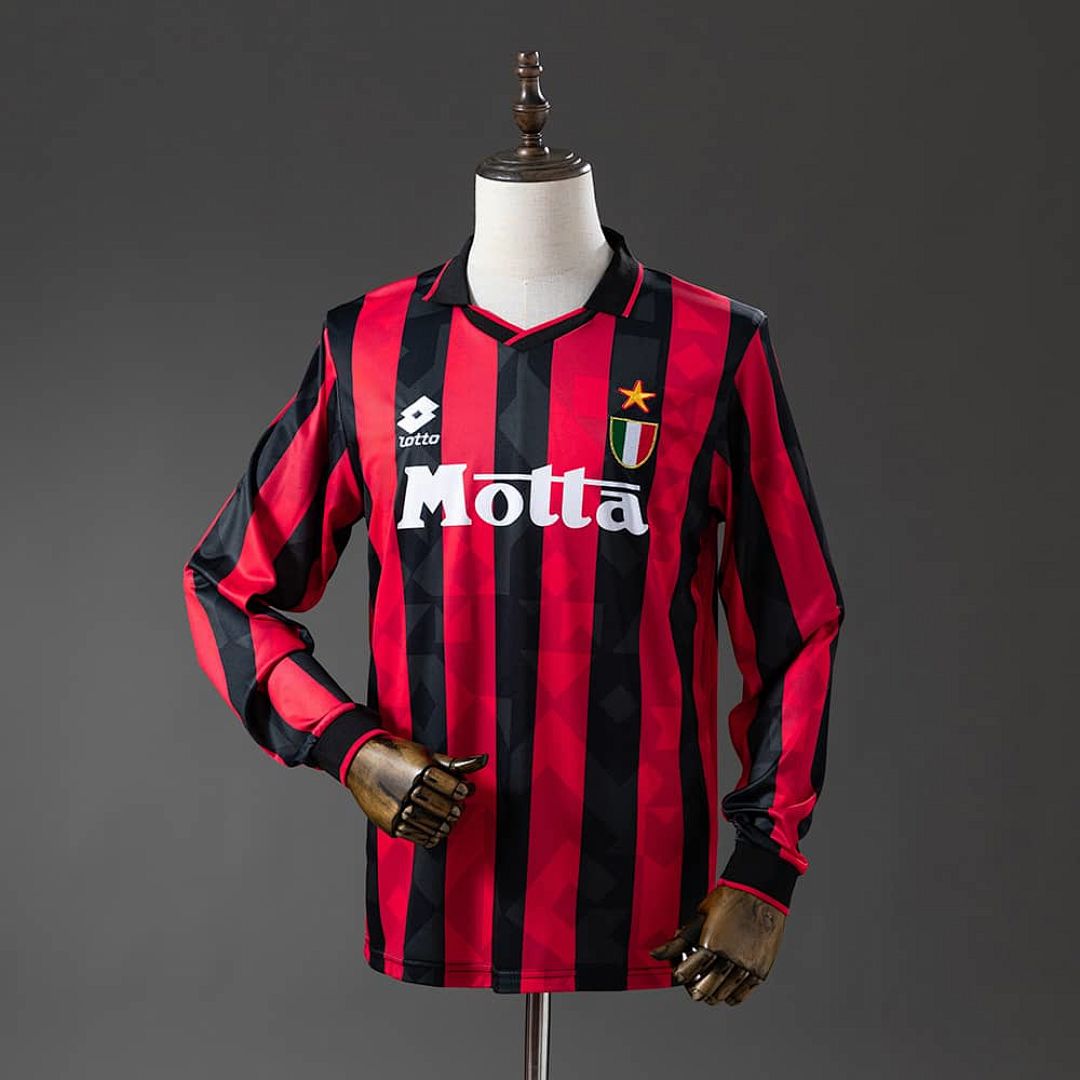 AC Milan 93_94 Home Long Sleeve S-XXL