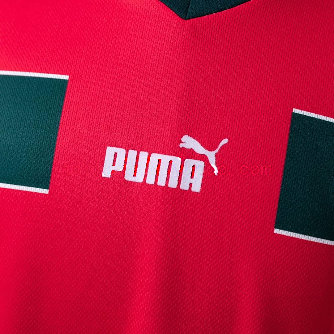 Morocco 1998 extérieur manche longue rétro maillot S-XXL 5
