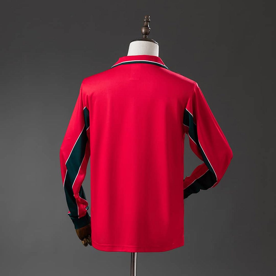 Morocco 1998 extérieur manche longue rétro maillot S-XXL 7
