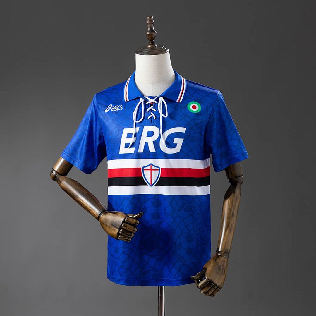 Sampdoria 94_95 Home Retro Jersey S-XXL