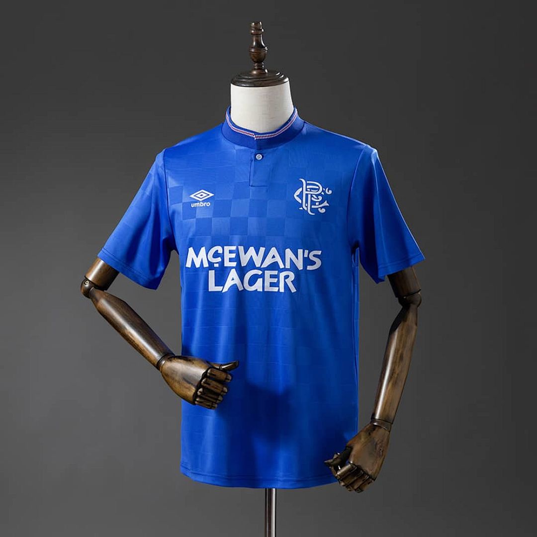 Rangers 87_90 Home Retro Jersey S-XXL