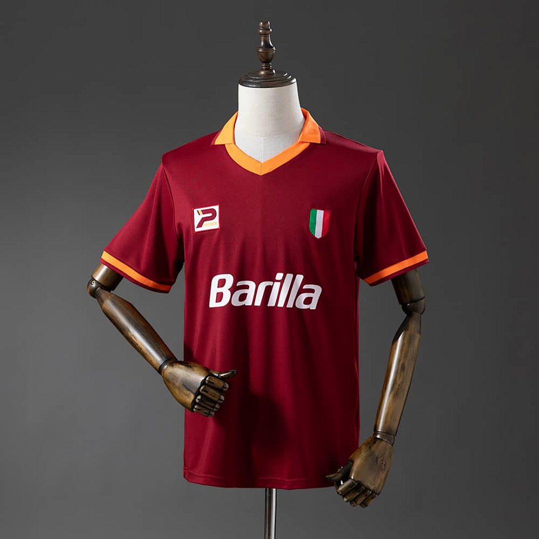 Roma 83_84 Home Retro Jersey S-XXL