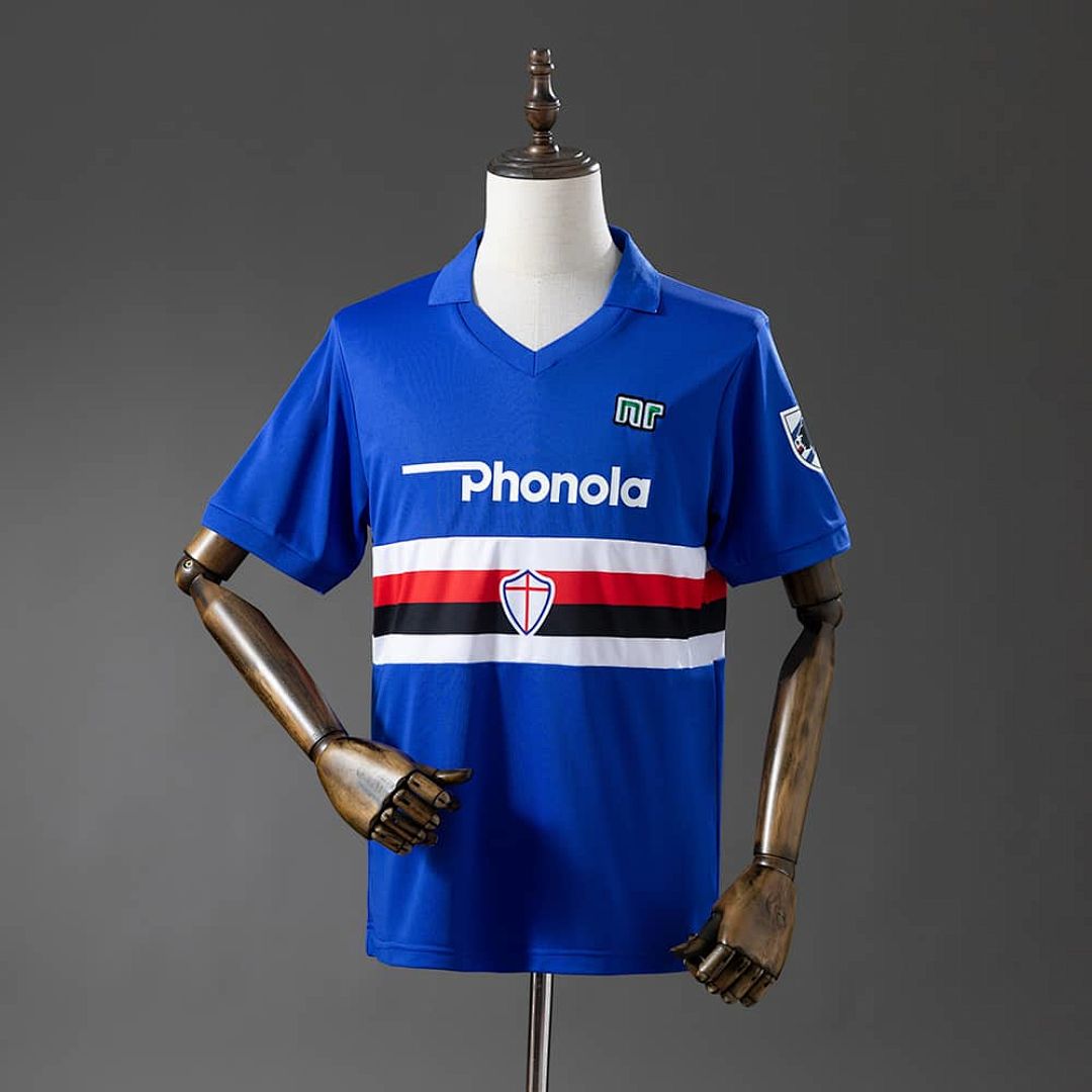 Sampdoria 84_88 Home Retro Jersey S-XXL