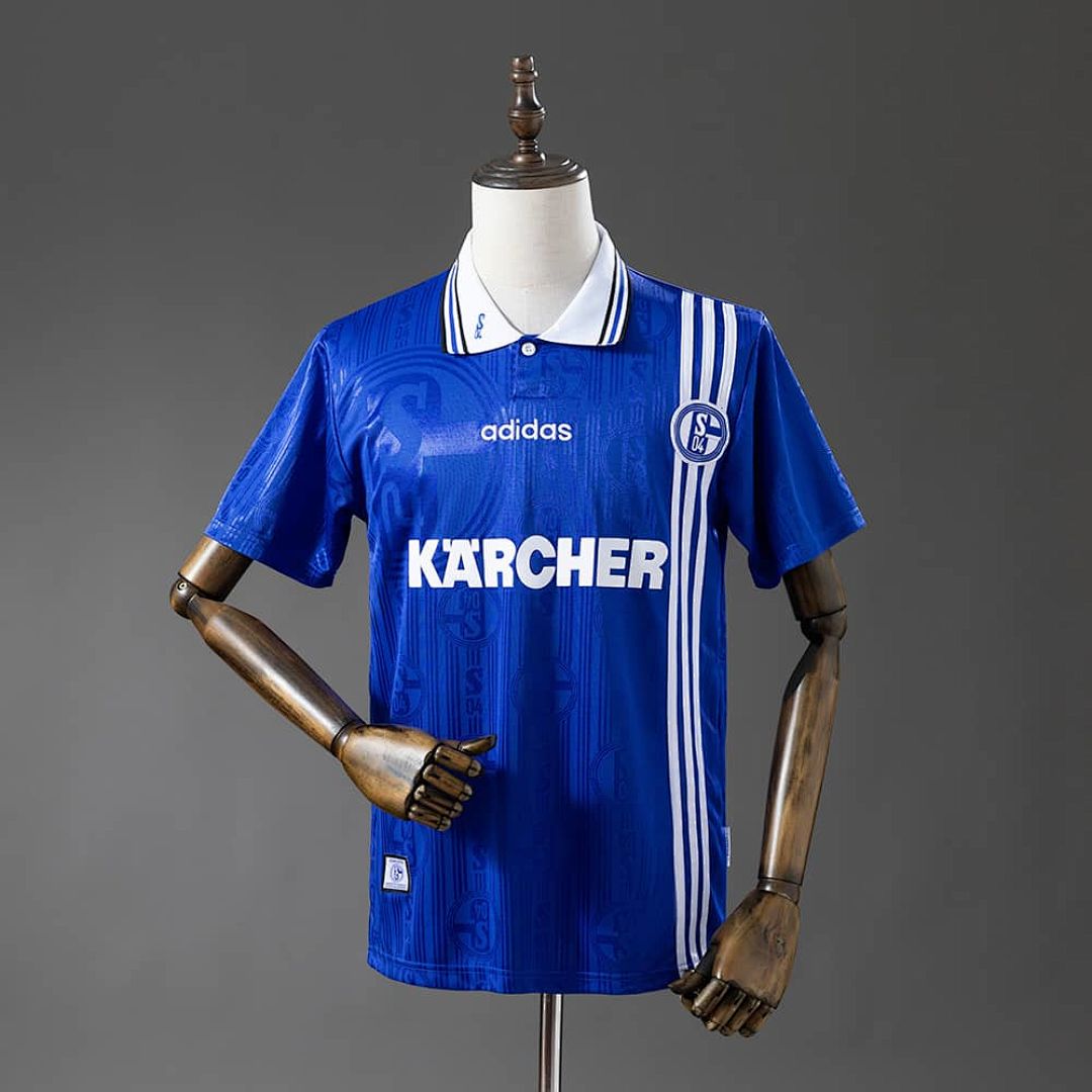 Schalke 04 96_97 Home Retro Jersey S-XXL