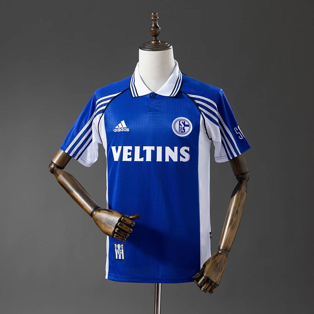 Schalke 04 98_00 Home Retro Jersey S-XXL