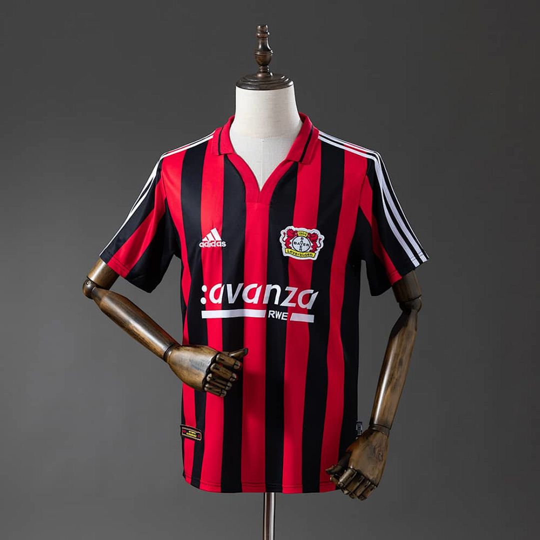 Leverkusen 00_01 Home Retro Jersey S-XXL
