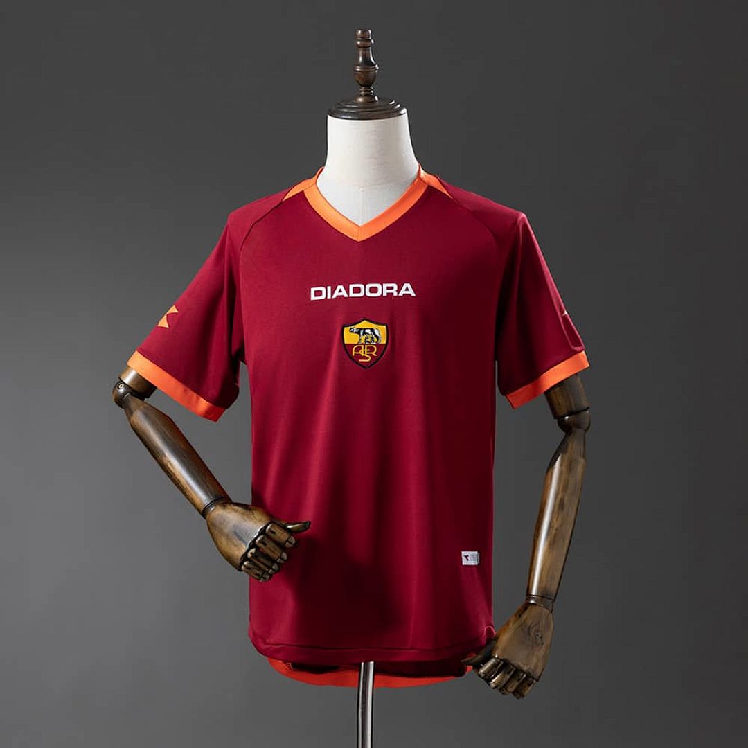 Roma 06_07 Home Retro Jersey S-XXL