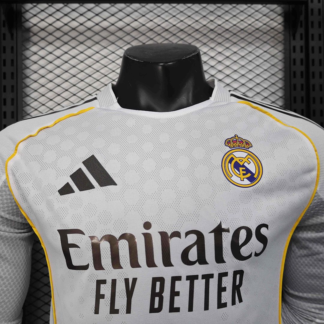 25-26 Player Long sleeves Real Madrid Home Kit S-3XL 2