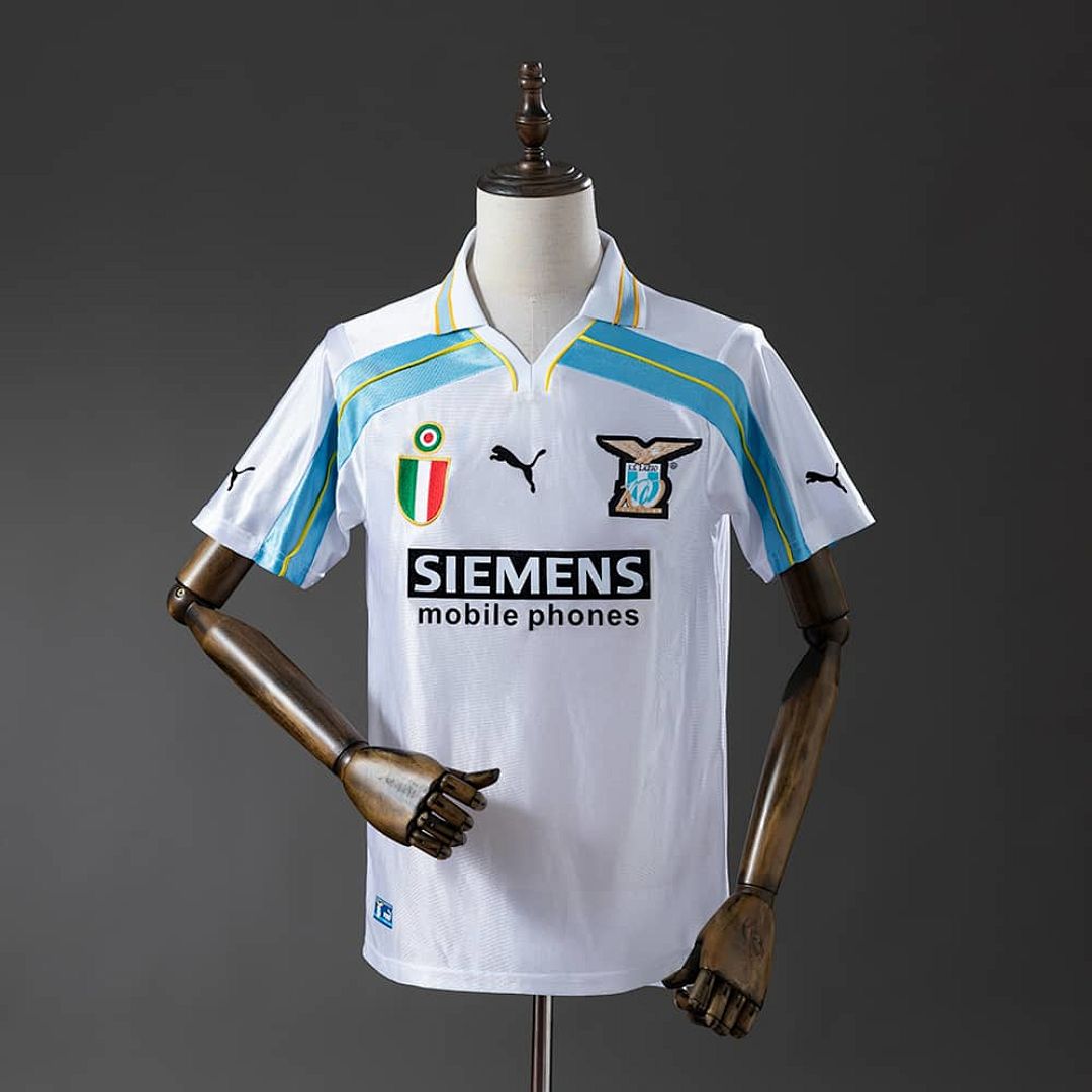 Lazio 99_00 Centenary Retro Jersey S-XXL
