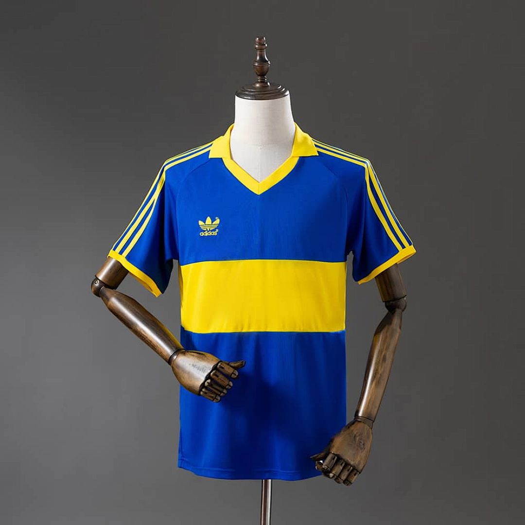 Boca Juniors 85_86 Home Retro Jersey S-XXL