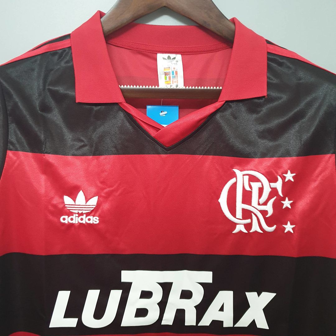 Flamengo 1990 retro shirt home 4