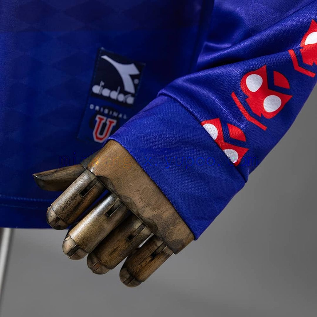 Retro Long Sleeve Universidad de Chile1996 Home S-3XL 3