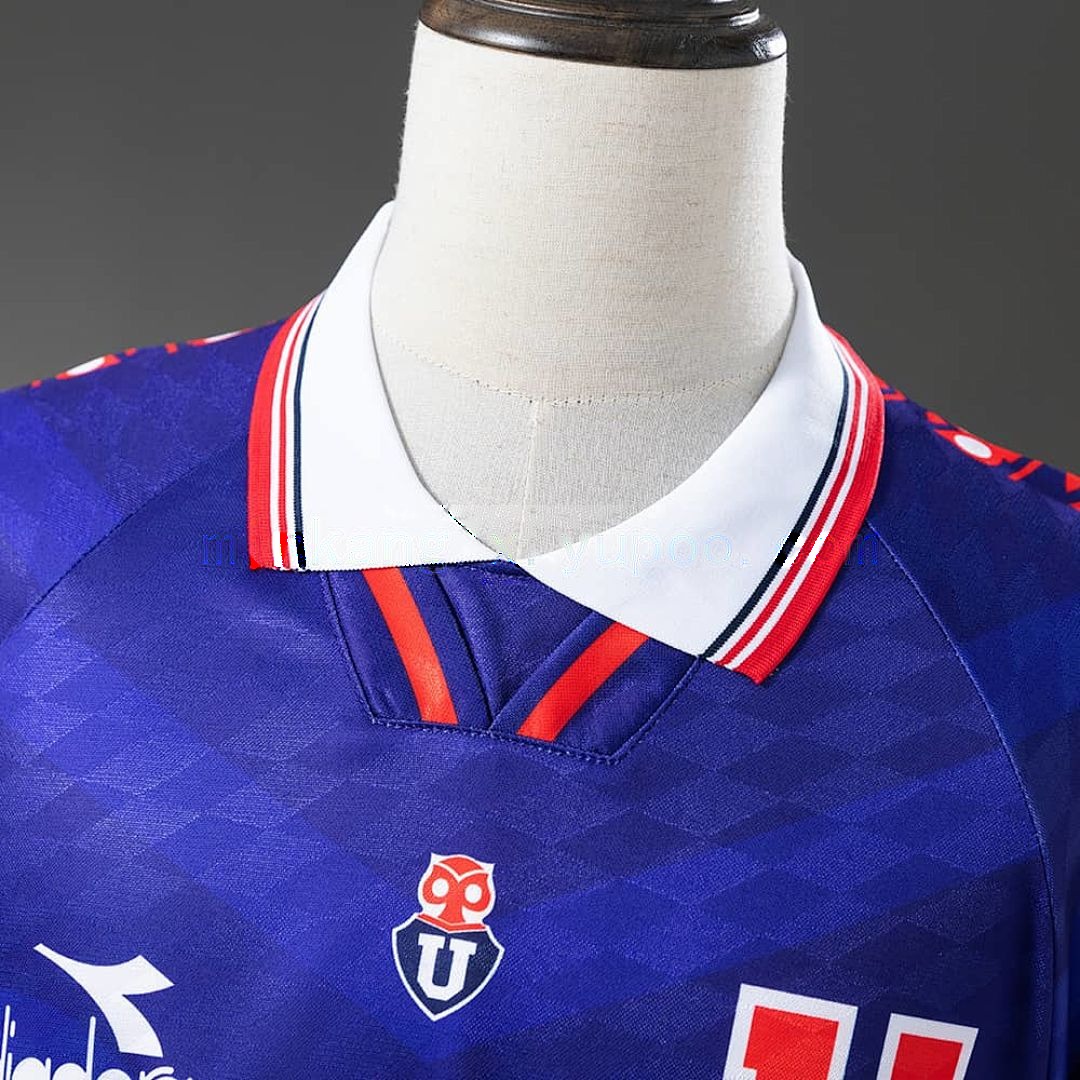 Retro Long Sleeve Universidad de Chile1996 Home S-3XL 7