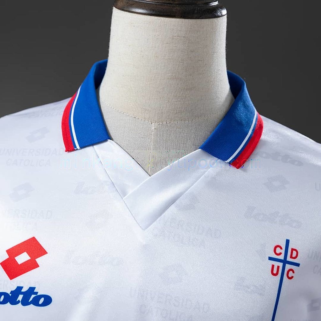 Universidad Catolica 1996 Home Retro Jersey Long Sleeve S-XXL 6
