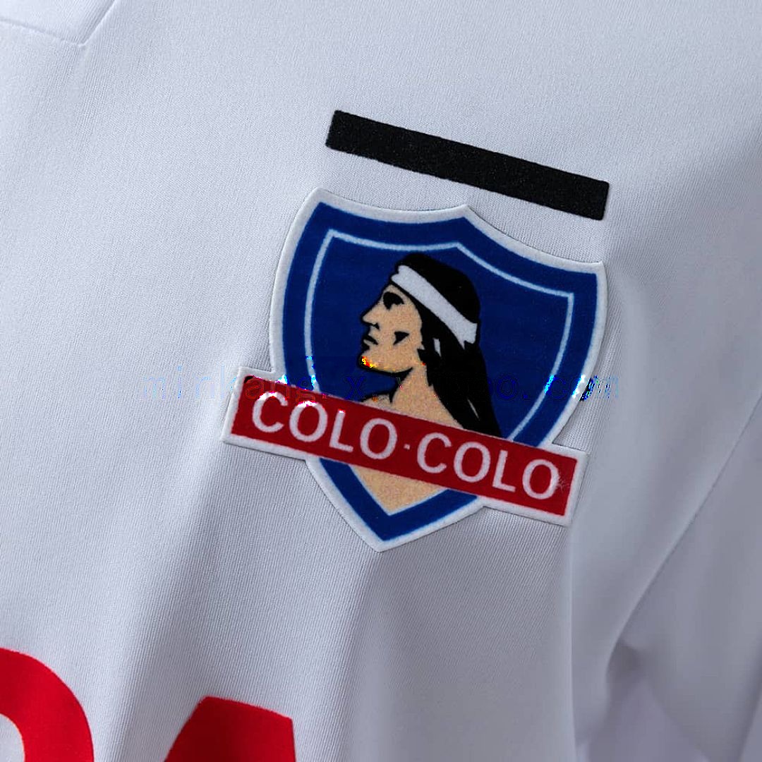 Colo Colo 1991 Home Jersey Long Sleeve S-XXL 4