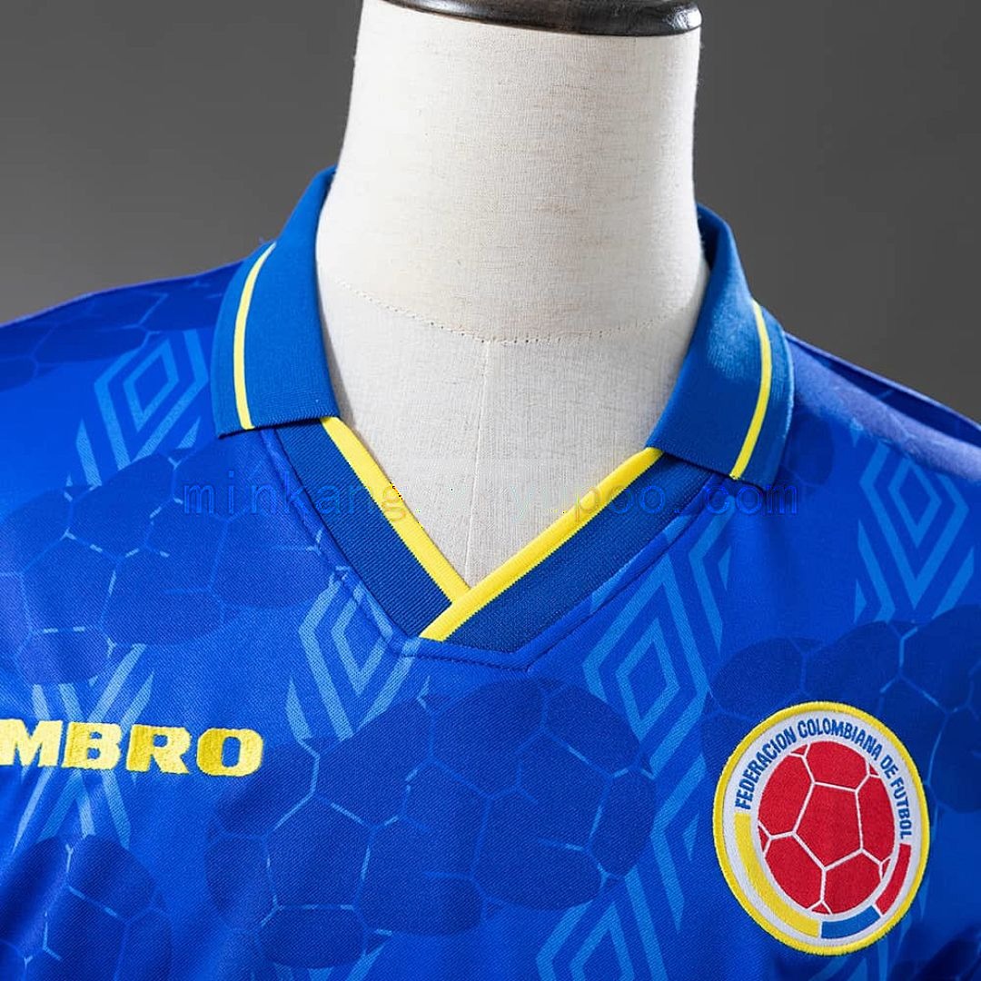 Columbia 1994 Away Retro Jersey S-XXL 6