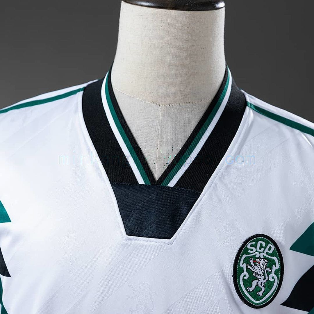 Sporting Lisbon Retro - White Jersey S-4XL 5