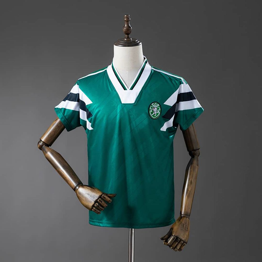 Sporting Lisbon Retro-Green Jersey S-4XL