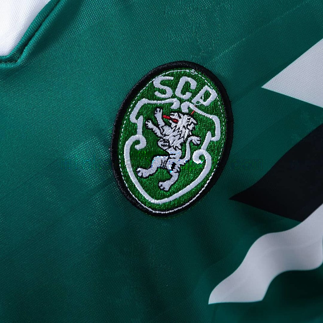 Sporting Lisbon Retro-Green Jersey S-4XL 4