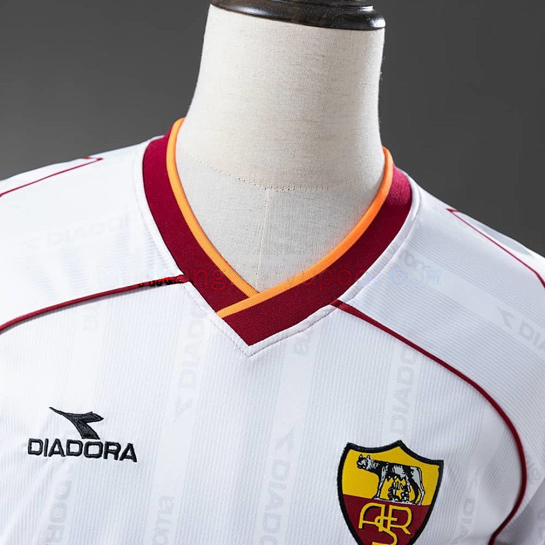 Roma 99_00 visitante retro camiseta S-XXL 8