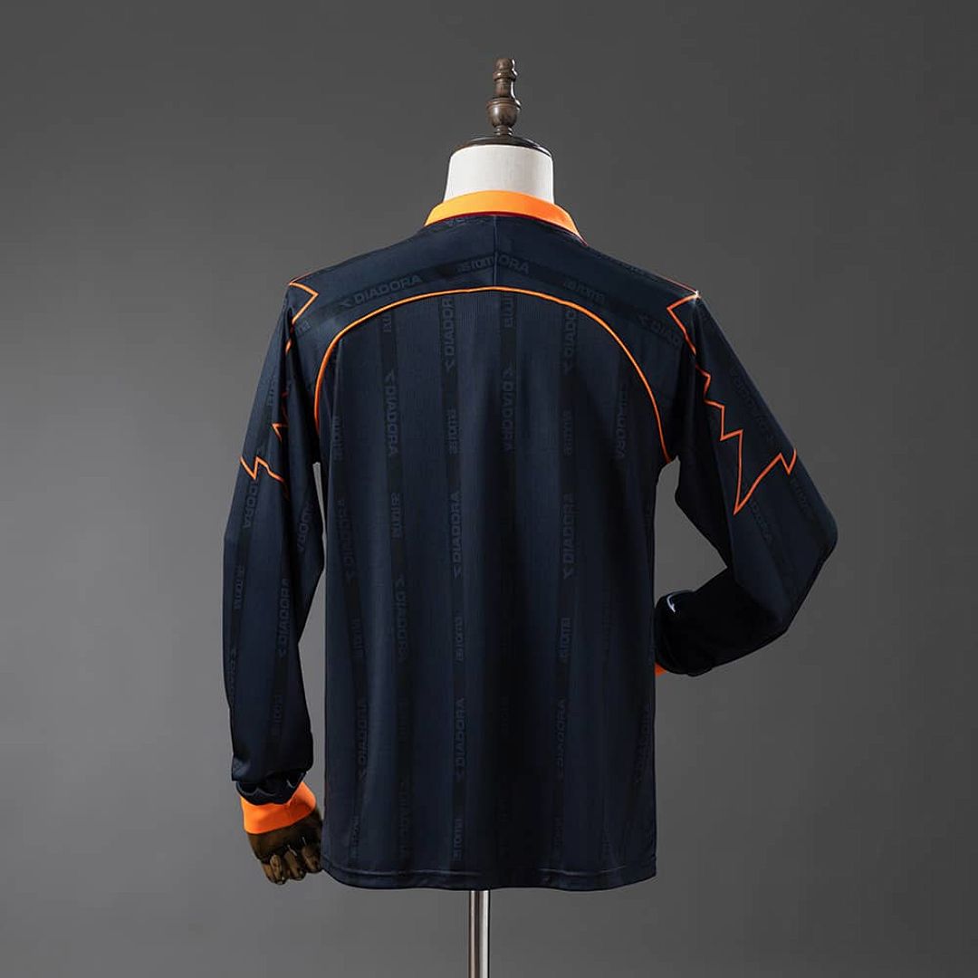 Roma 99_00 Third Away Long-Sleeved Retro Jersey S-4XL 2