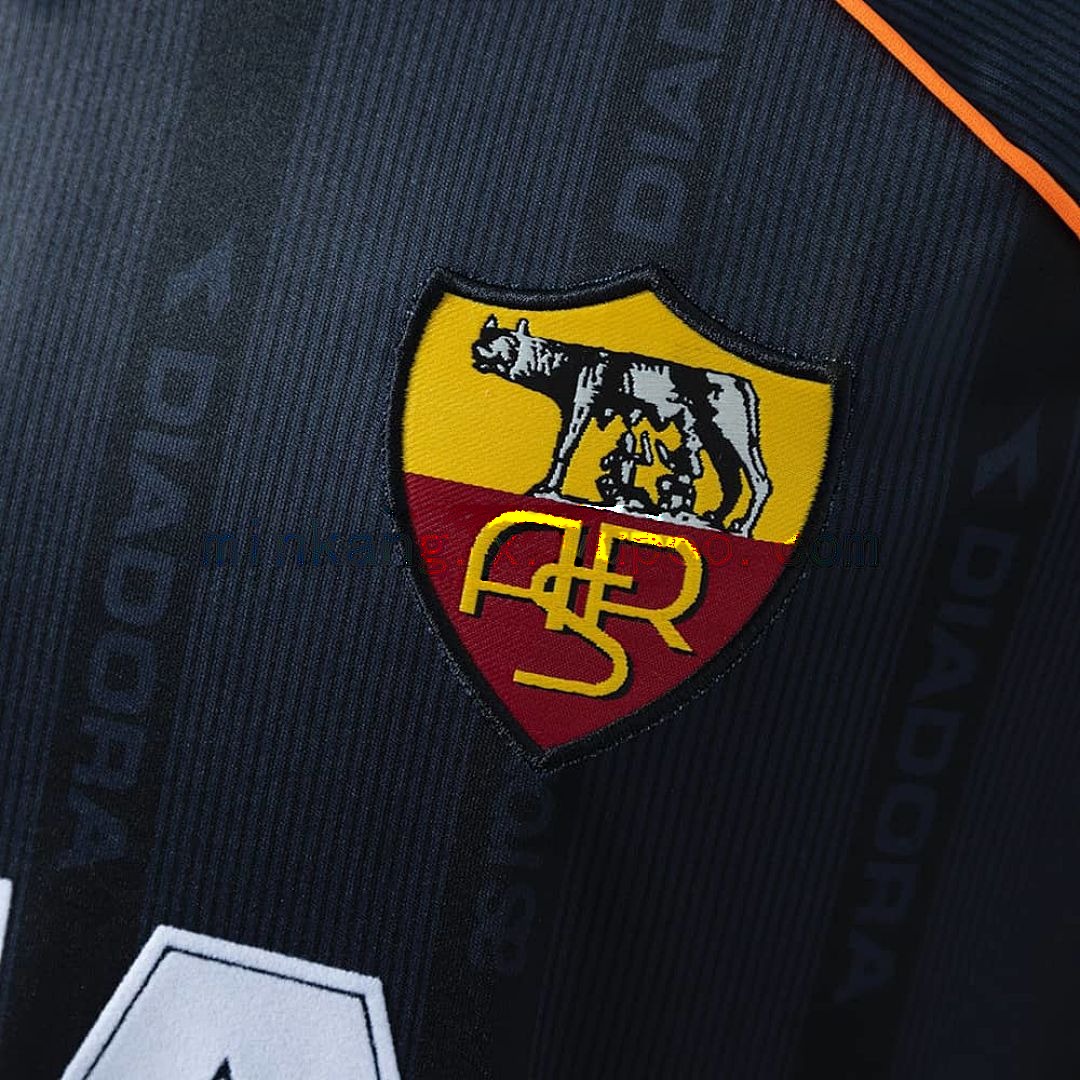 Roma 99_00 Third Away Long-Sleeved Retro Jersey S-4XL 6