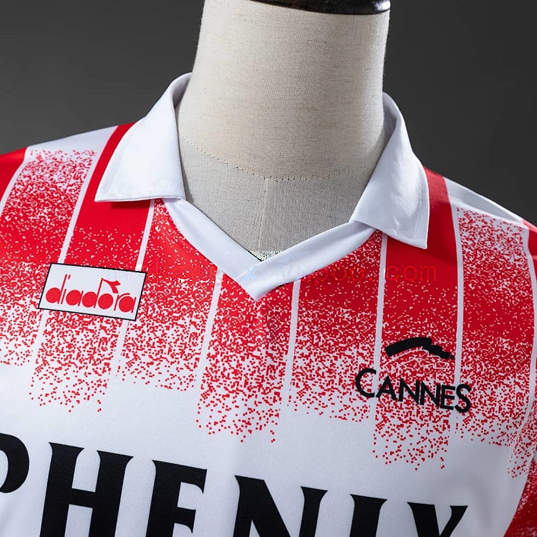 AS Cannes 91_92 Home Retro Jersey S-XXL 7