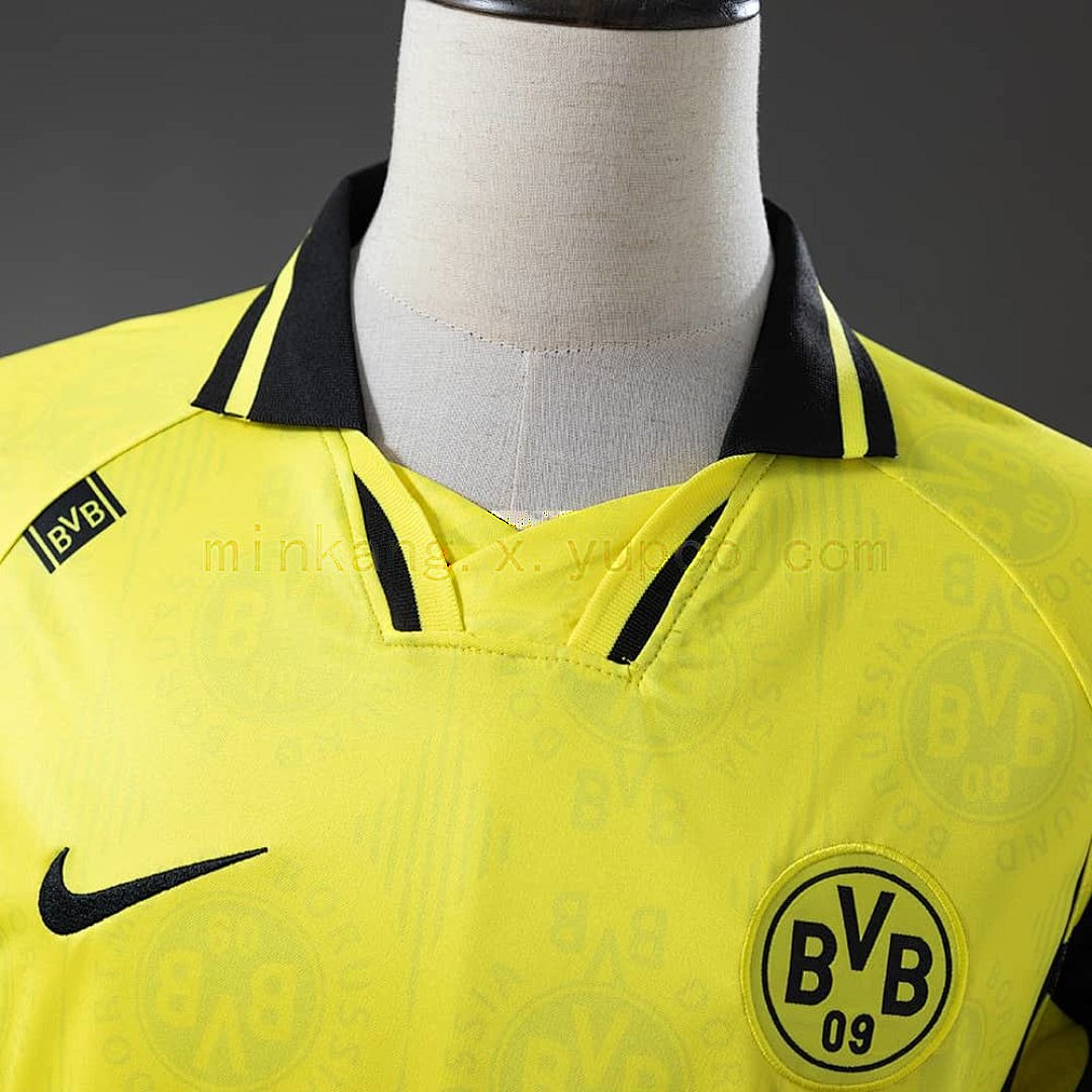 Dortmund 96_97 Home Long-Sleeve Retro Jersey S-XXL 9
