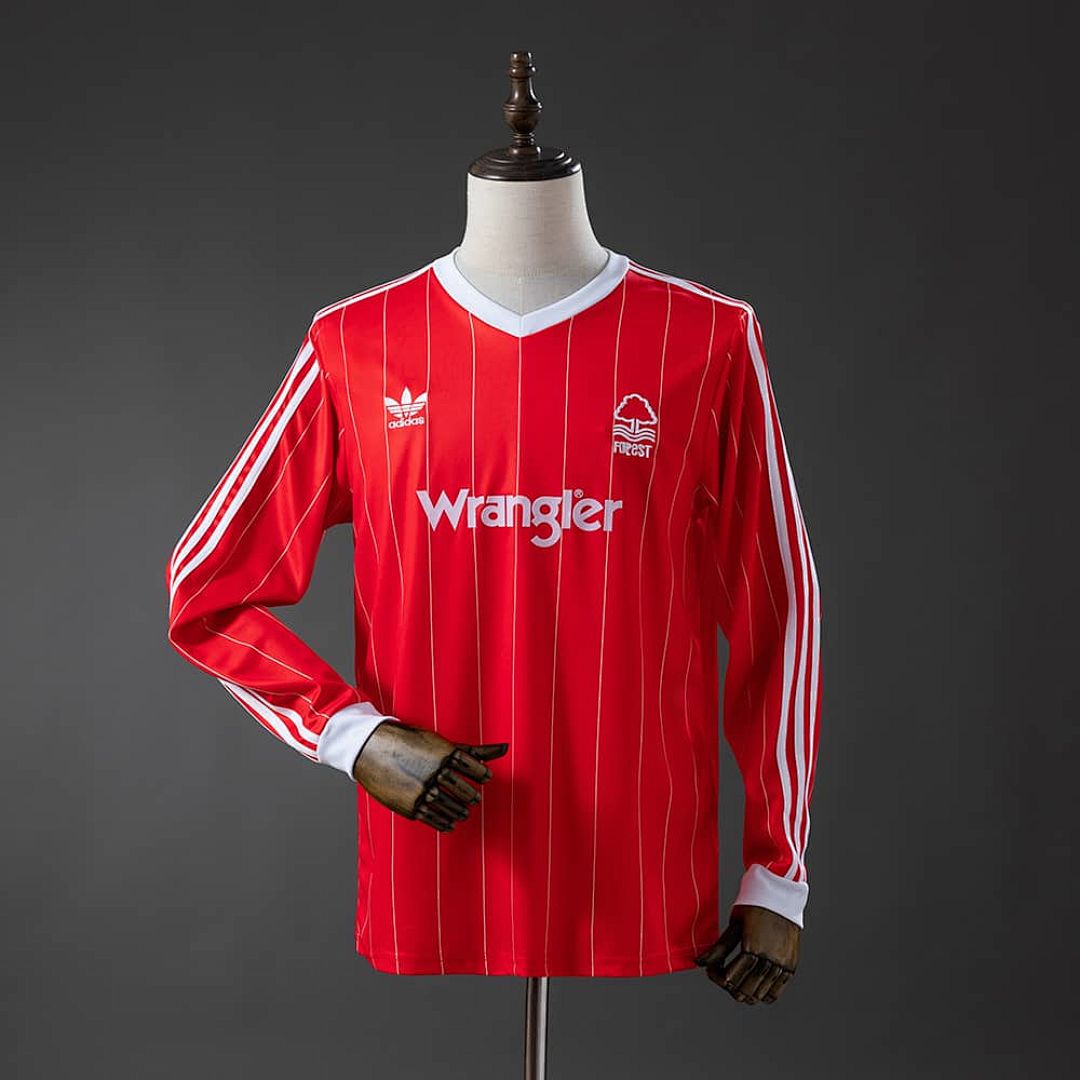 Nottingham Forest 82_84 Away Long-Sleeve Retro Jersey S-XXL