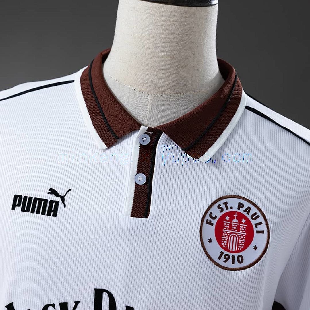 St. Pauli 99_00 Home Long-Sleeve Retro Jersey S-XXL 7