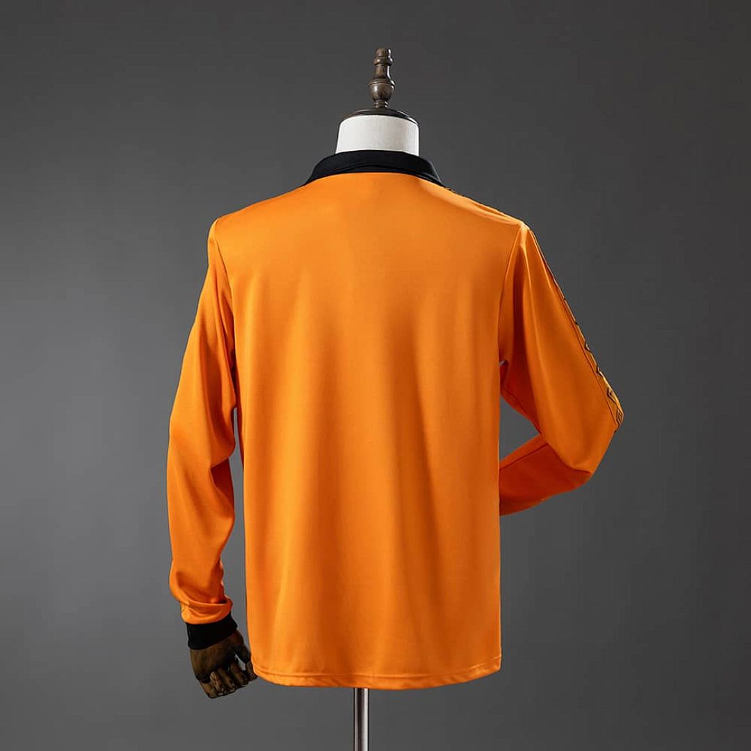 Wolves 80_81 Home Long-Sleeve Retro Jersey S-XXL 2