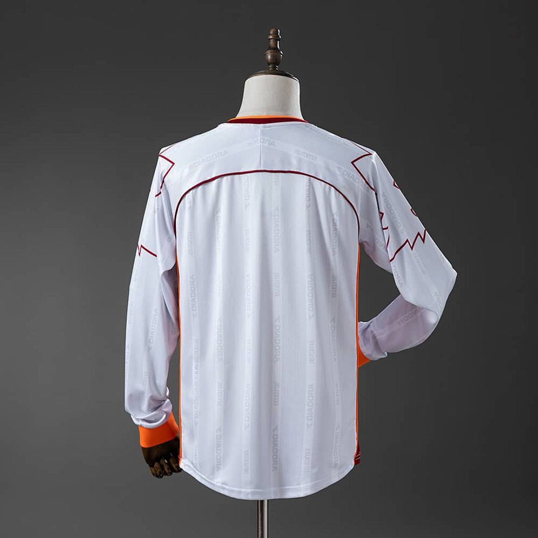 Roma 99_00 extérieur manche longue rétro maillot S-XXL 2