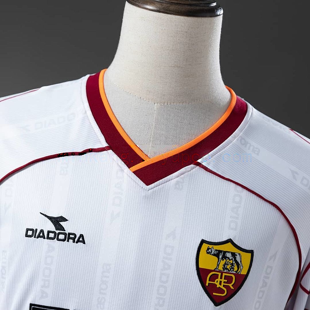 Roma 99_00 extérieur manche longue rétro maillot S-XXL 8