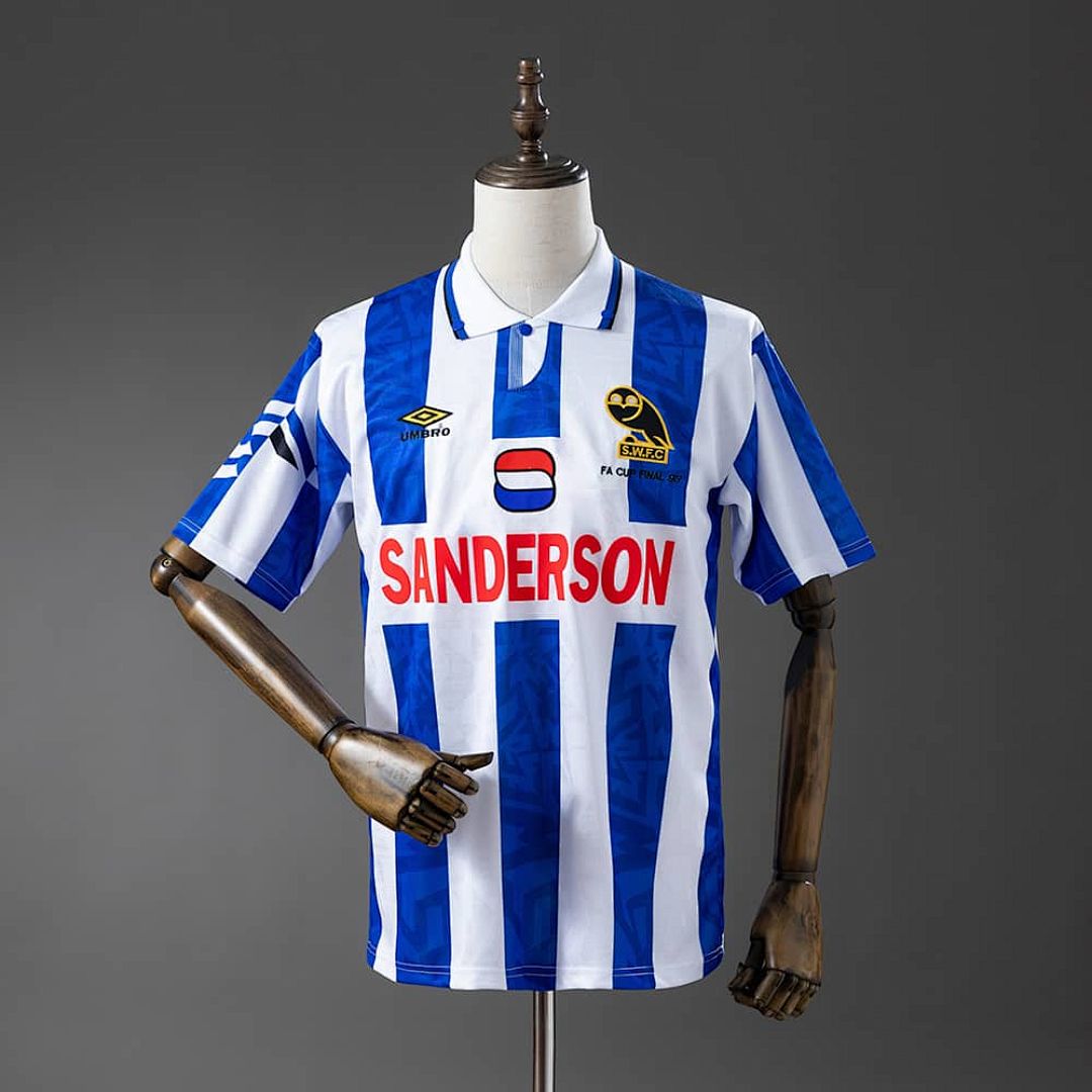 Sheffield Wednesday 92_93 Home Retro Jersey S-XXL