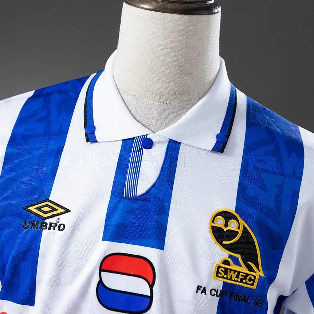 Sheffield Wednesday 92_93 Home Retro Jersey S-XXL 8