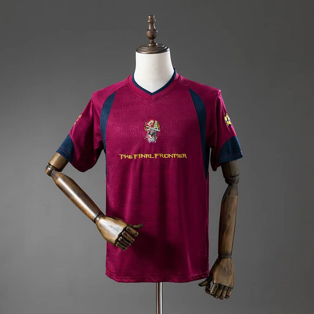 Iron Maiden x West Ham United 2010 Away Retro Jersey S-XXL