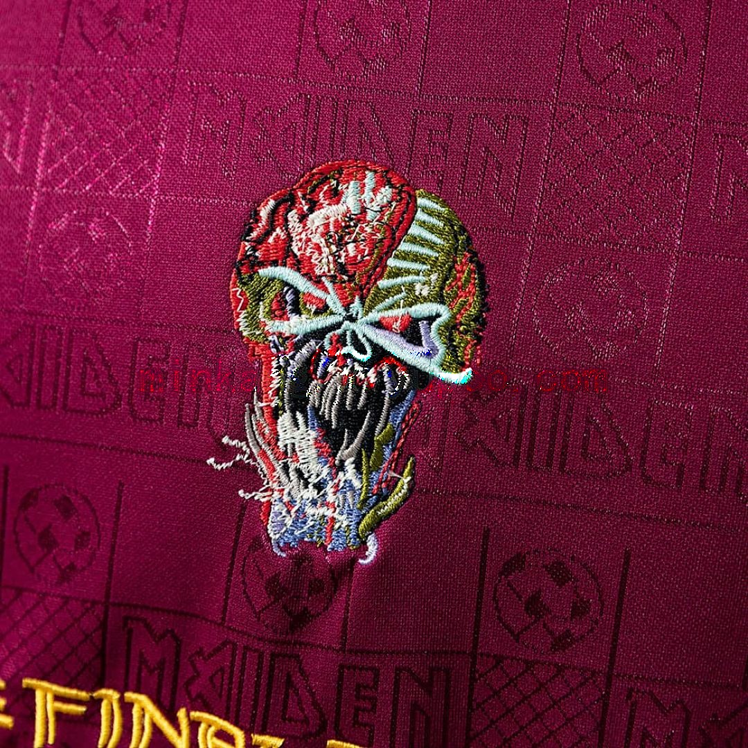 Iron Maiden x West Ham United 2010 Away Retro Jersey S-XXL 5