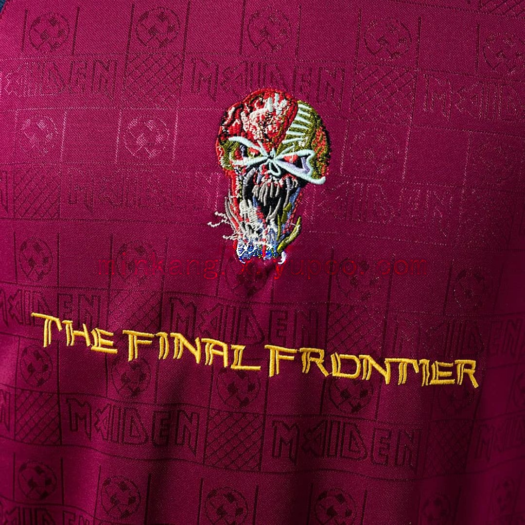 Iron Maiden x West Ham United 2010 Away Retro Jersey S-XXL 6